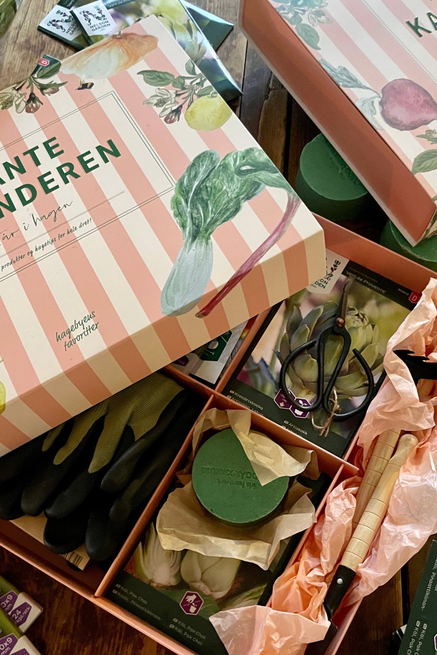 Plantekalenderen 2024 - En kalender med frø, planteverktøy og tips til hageåret!