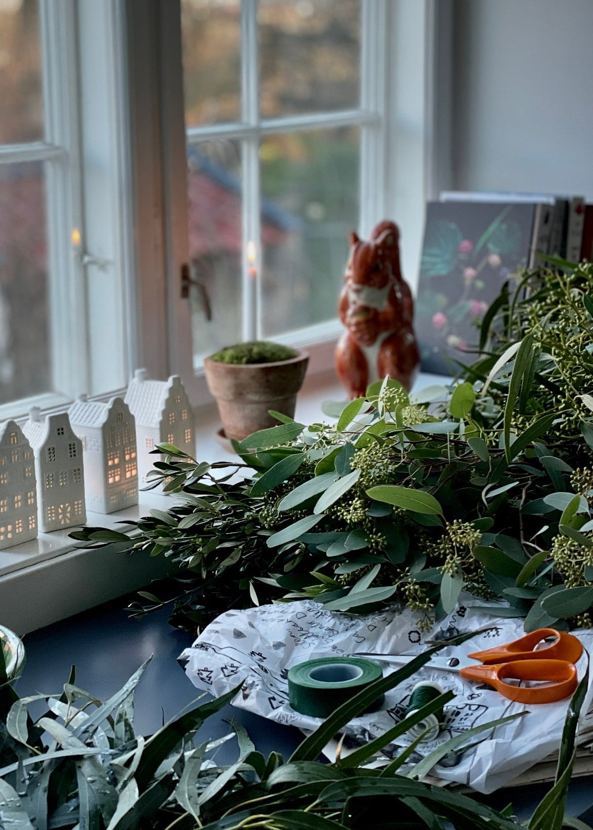 Kransekurs 29. november på Fåbro Gård - Lag en adventskrans