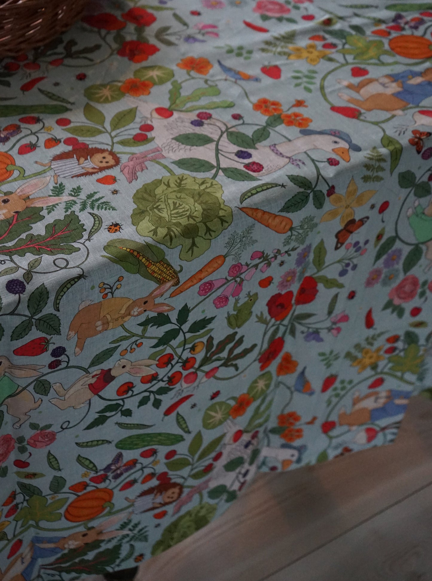 Store fargerike vakre linduker - lys